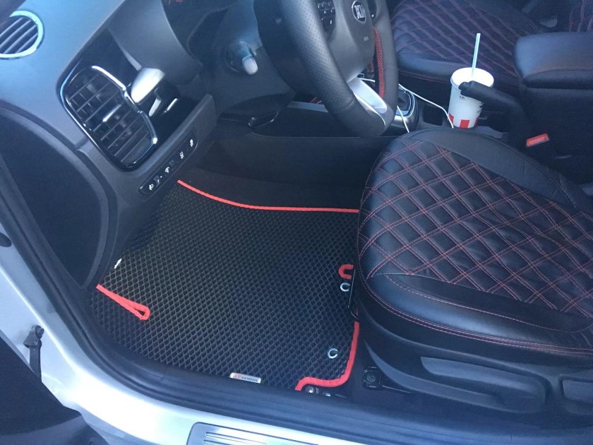 Киа Рио 4 ева коврики