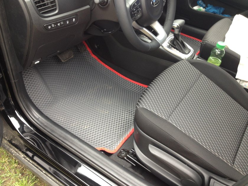 Kia Rio 3 коврики ева