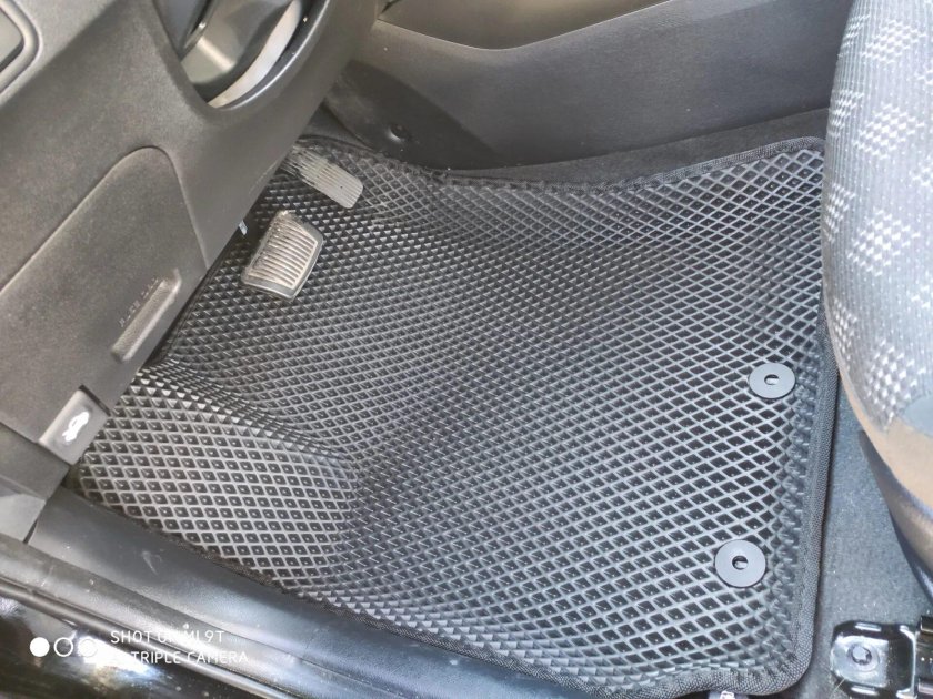 3d коврики ева Киа Рио