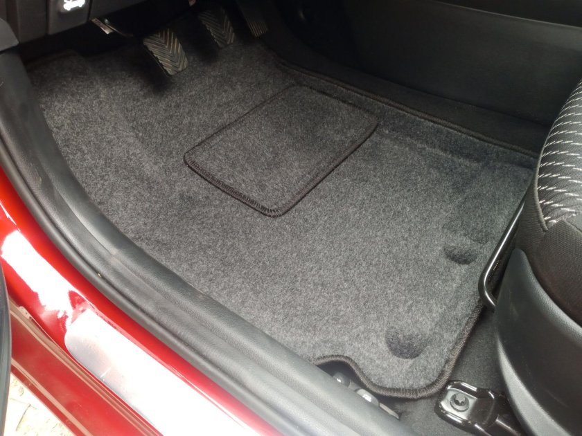 Ворсовые ковры Киа Рио 3