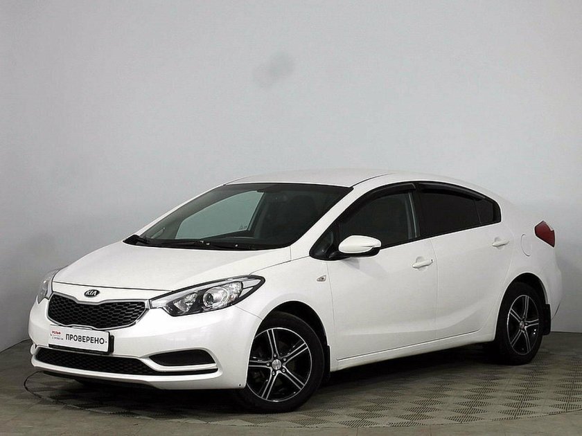 Киа Церато 2013 белая