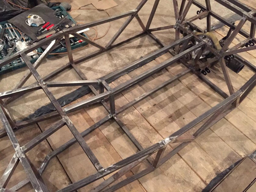 Пространственная рама Лотус 7