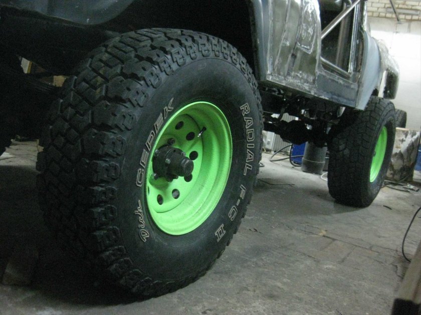 Колёса 35 дюймов на УАЗ