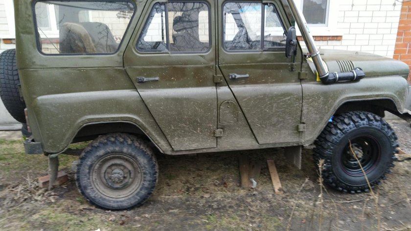 Нортек ет 500 на УАЗ