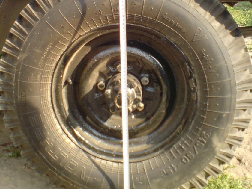 Диаметр колеса УАЗ 469