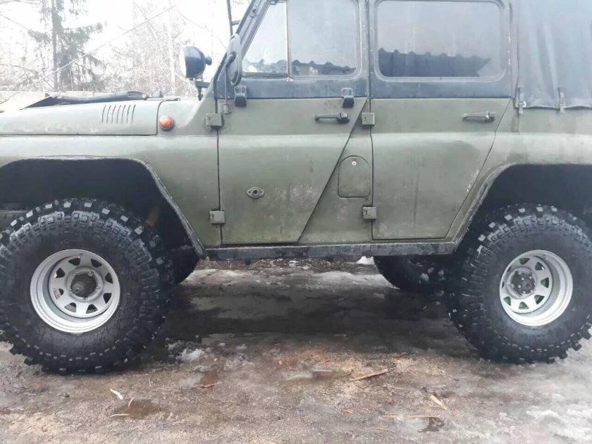 УАЗ 469 на литье