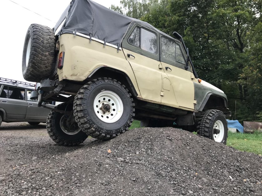 Нортек ет 500 на УАЗ