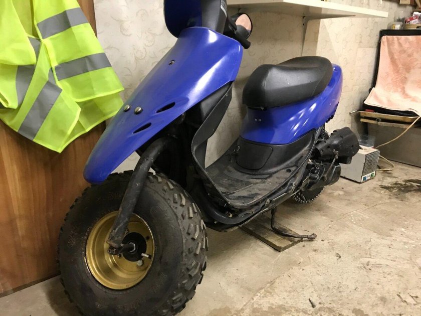 Honda Dio 12 колеса