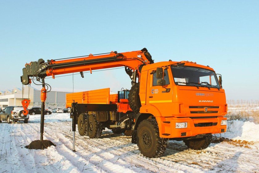 КАМАЗ манипулятор 6511