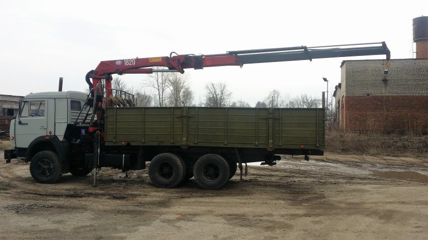 КАМАЗ 53212 лесовоз