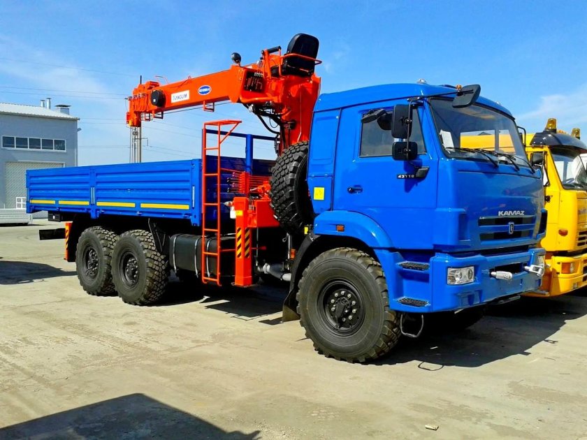 КАМАЗ 43118 С КМУ Канглим 1256