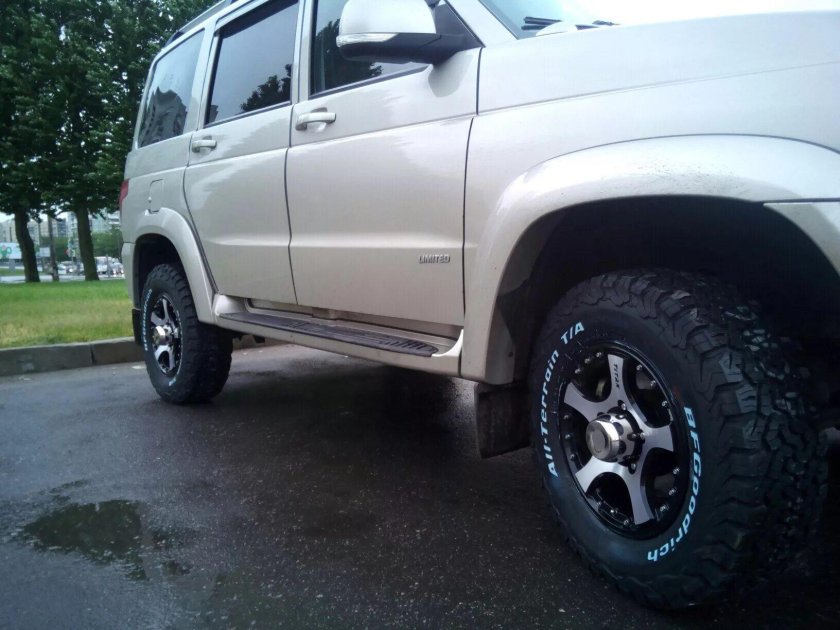 Скад Титан на УАЗ Патриот