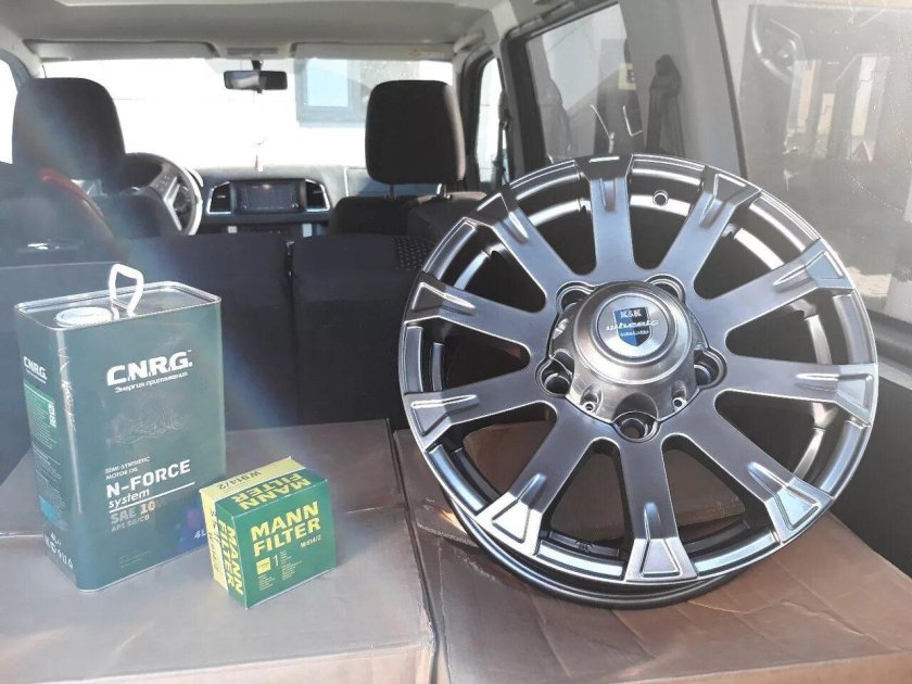 Диски КИК на УАЗ Патриот r16