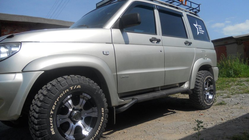 Диски КИК на УАЗ Патриот r16