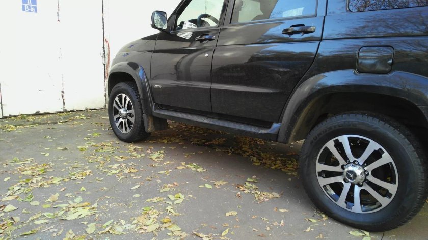 Диски сахара на УАЗ Патриот r18