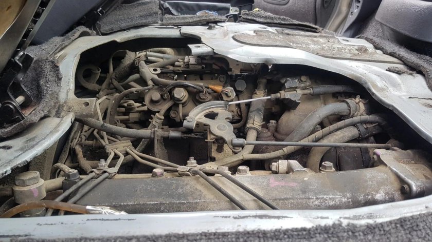 Снятие турбины Тойота Эстима Люсида