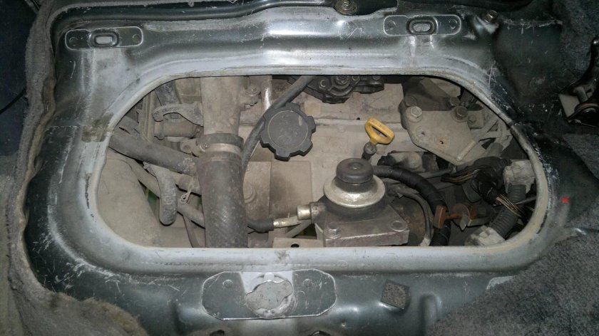 Тойота Эстима 1998 масло АКПП