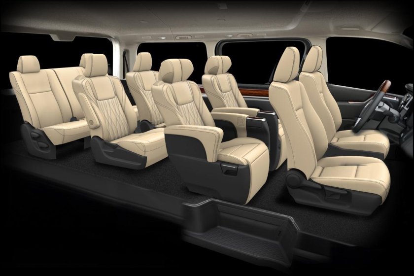 Toyota Alphard 2022 салон