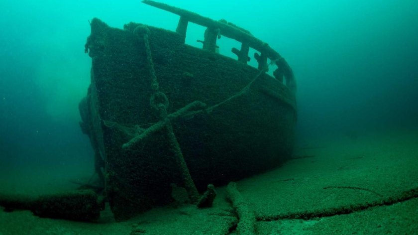 Кладбище затонувших кораблей черного моря