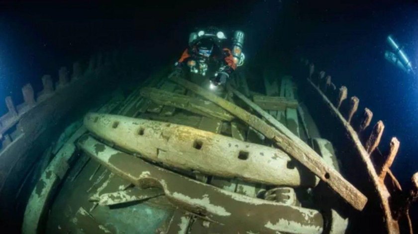 Корабль фрау Мария затонувший