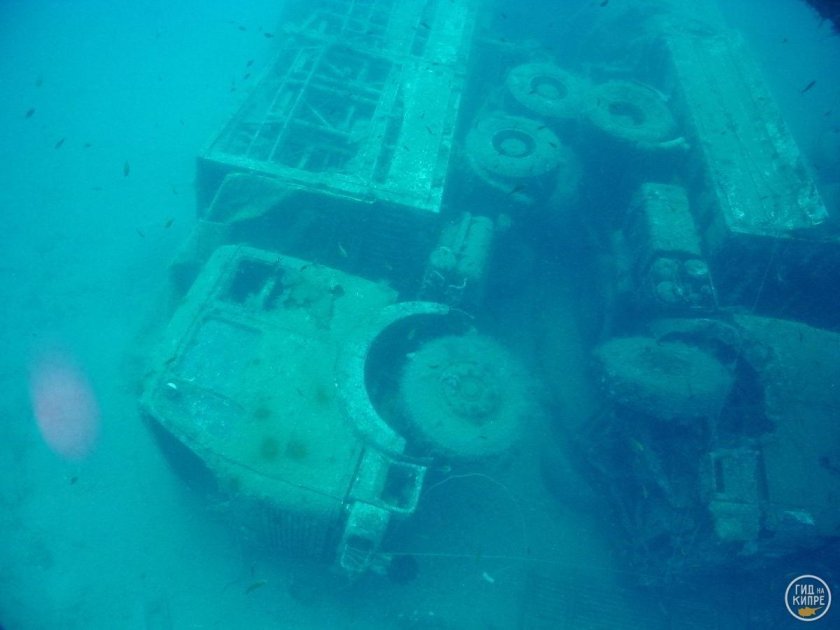 Затонувший корабль «Лефорт»