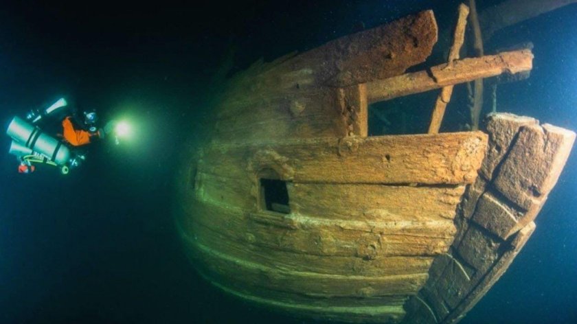 Затонувшие корабли 17-18 века в Балтийском море