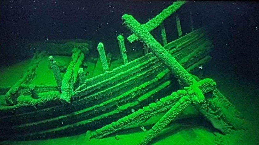 Черное море затонувший древнегреческий корабль