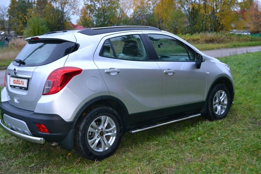 Пороги на Опель Мокка