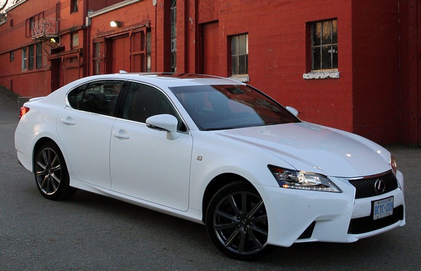 Lexus GS 350 2015 белый