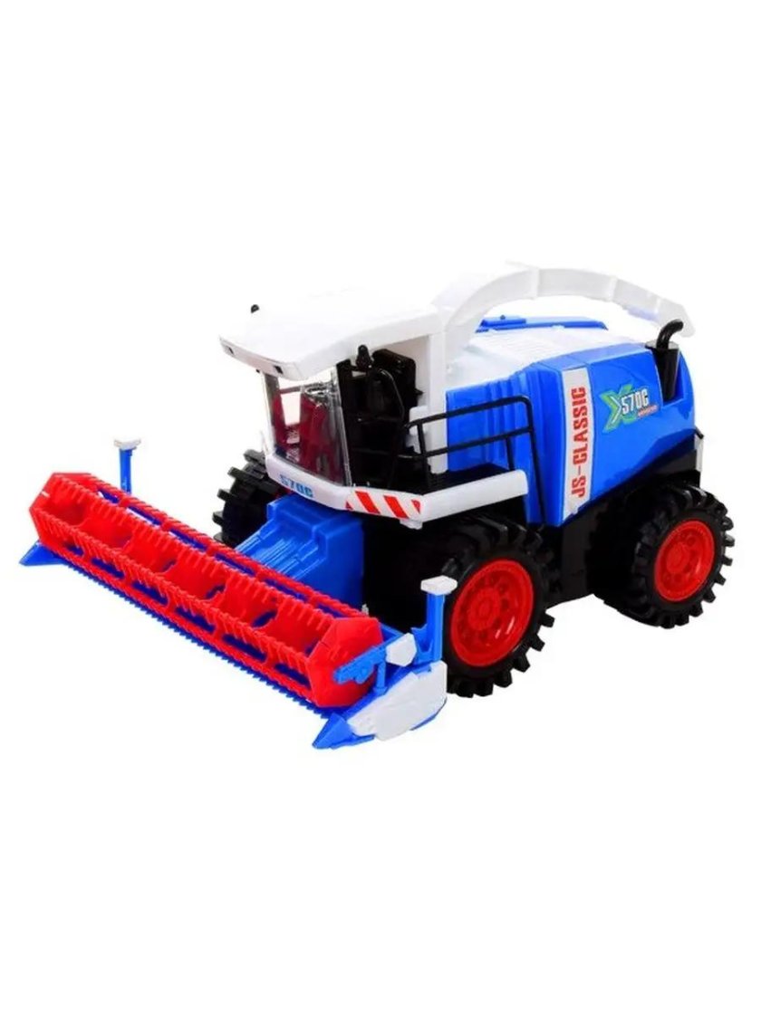 Трактор с граблями игрушечный