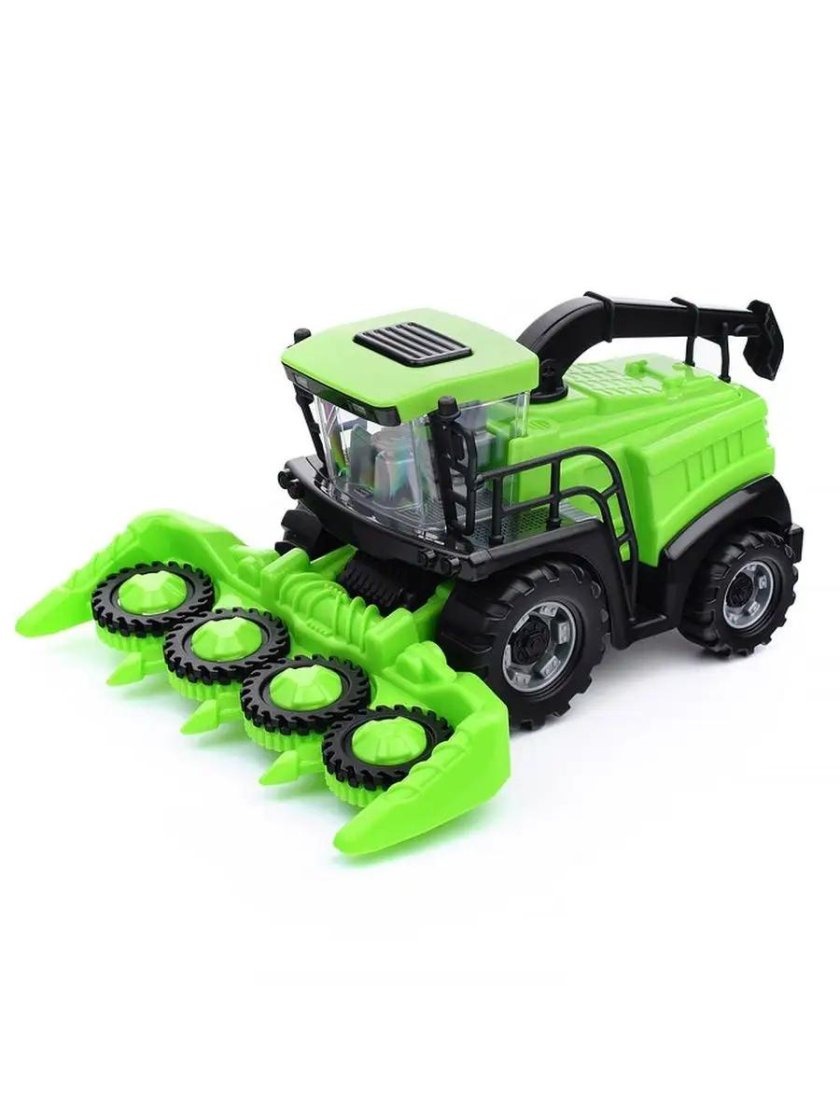 Машинка Bigga заводная инерционная зеленая