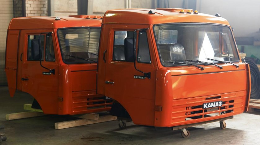 Кабина КАМАЗ 55111 первой комплектации