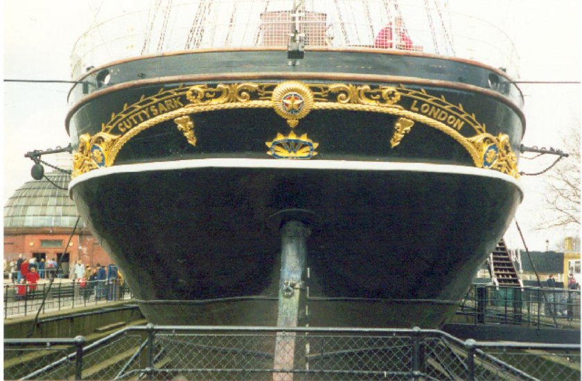 Катти Сарк пожар