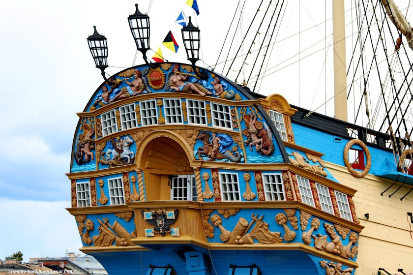 Полтава линейный корабль, 1712