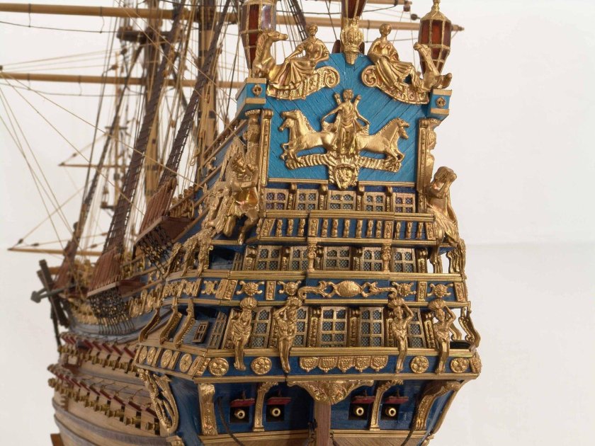 Модель парусника "Soleil Royal" Франция