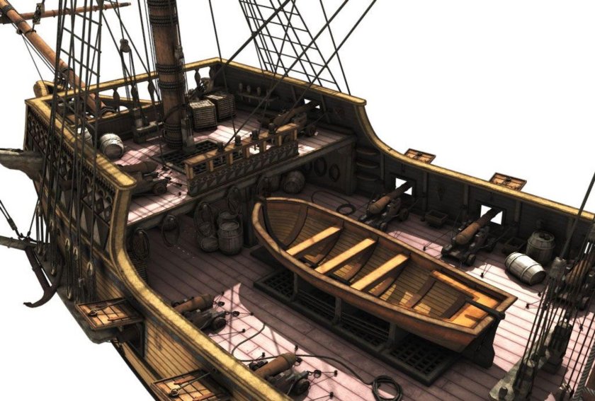 Галеон Золотая Лань