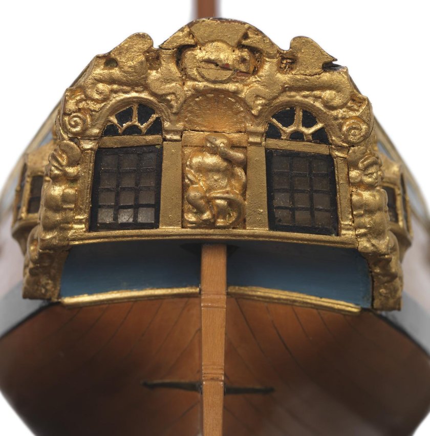 Корма фрегата