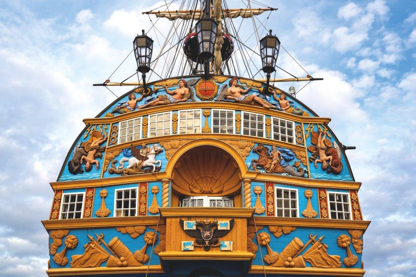 Корабль Полтава Петра 1