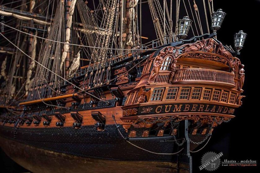 Галеон корабль 18 века