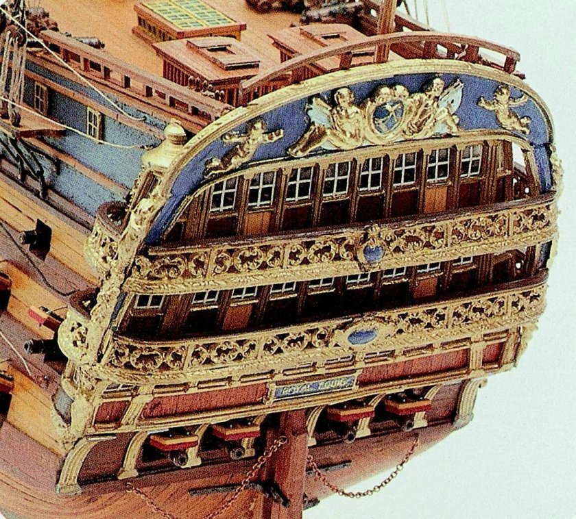 Модель корабля Роял Луи