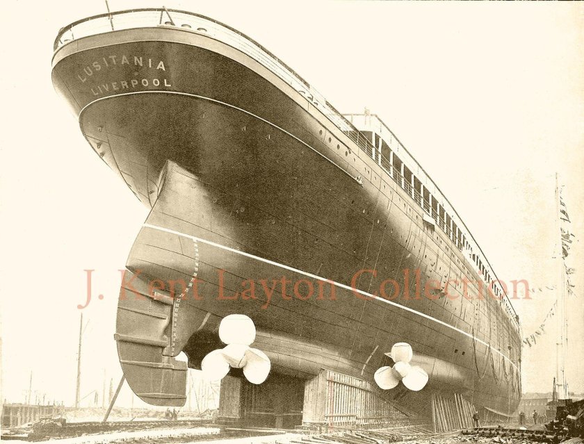 Лузитания лайнер винты