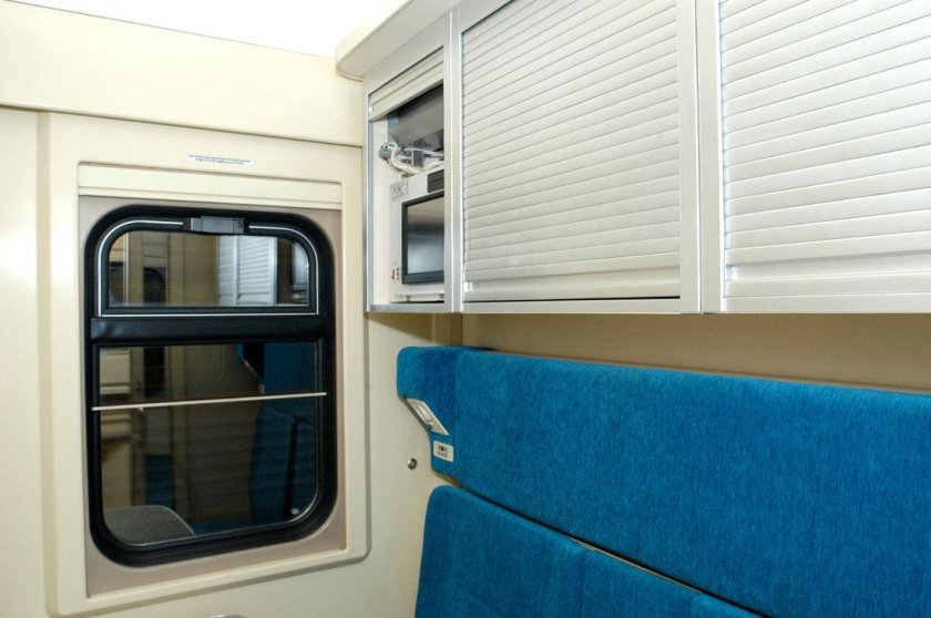 Вагон купе ТВЗ тамбур