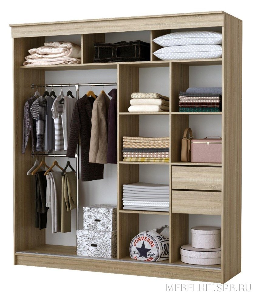 Альянс шкаф купе Фаворит сонома Памир