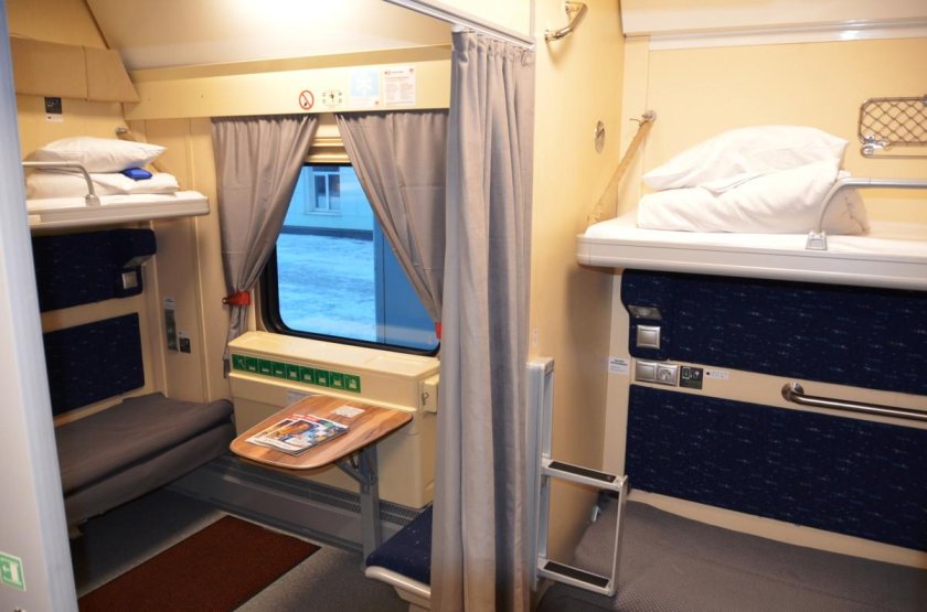 Поезд Вятка вагон Люкс