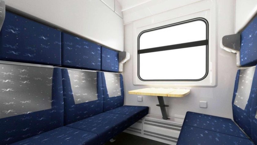 Купе вагон РЖД 2023