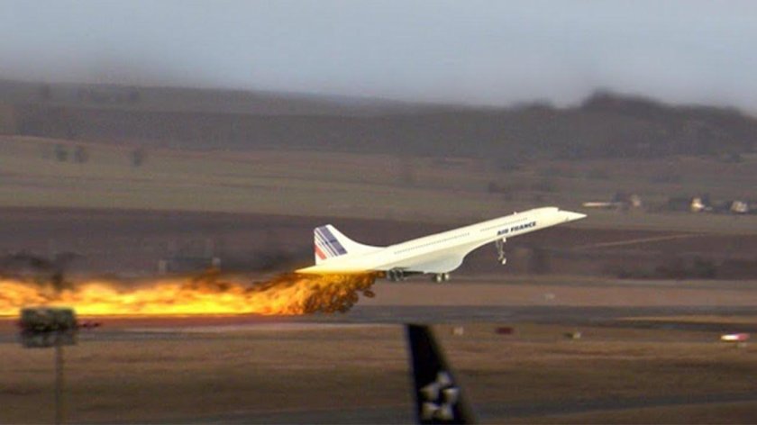 Конкорд самолет катастрофа 2000