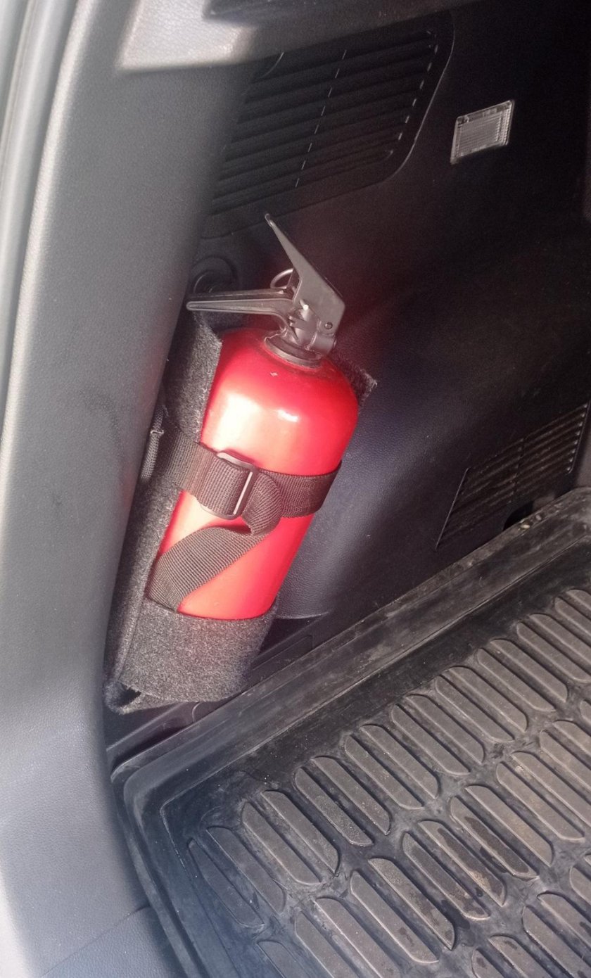 Огнетушитель в чери Тигго 5