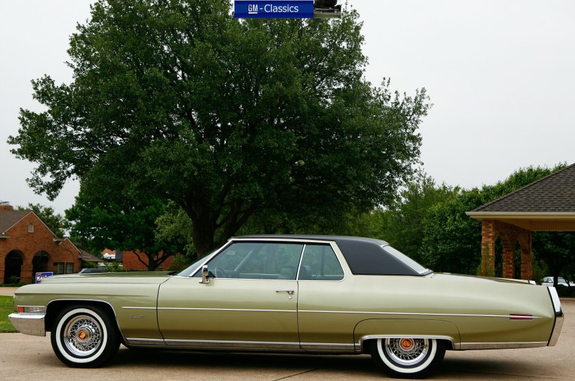 Кадиллак купе Девиль 1971