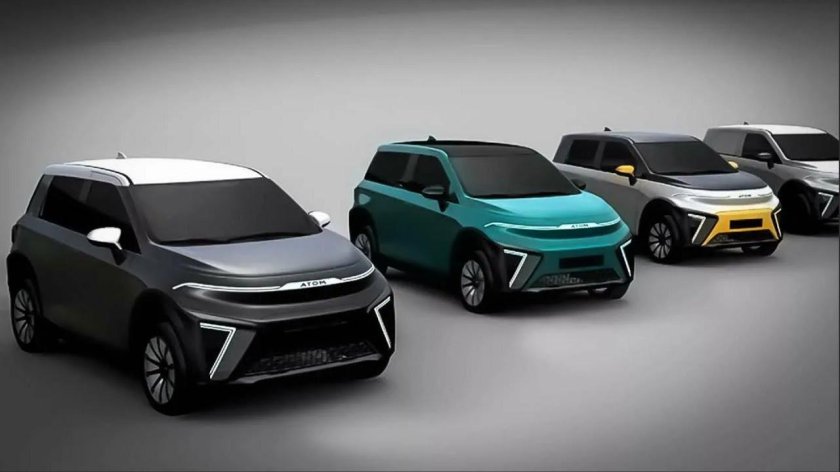 Электромобиль атом Кама