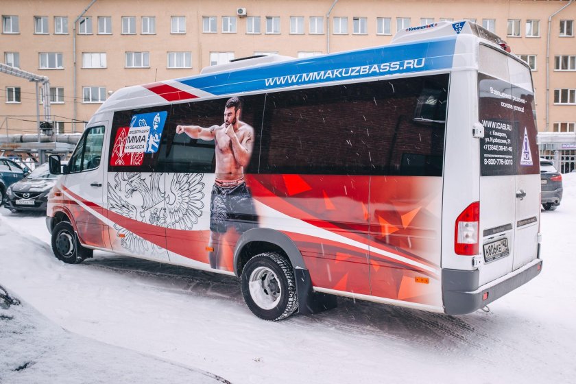 Мерседес Спринтер брендирование